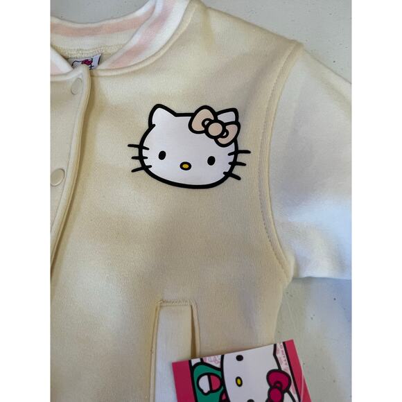 New with tags! Girls Hello Kitty size 4 bomber jacket - Picture 10 of 11